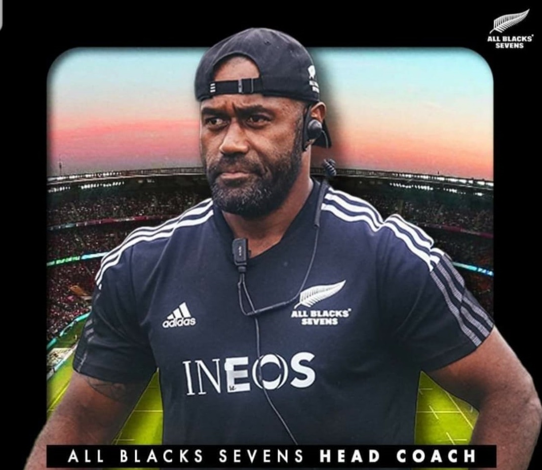 New Zealand Rugby Appoints Tomasi Cama Jnr As All Blacks Sevens Head Coach 